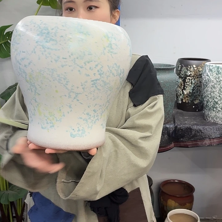 20×30 -粗陶花盆有孔-买买买