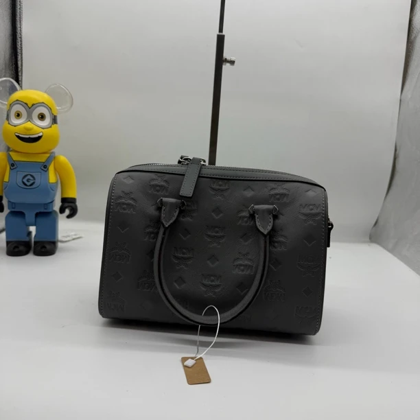 95新 MCM 奢得/灰色小号波士顿121501