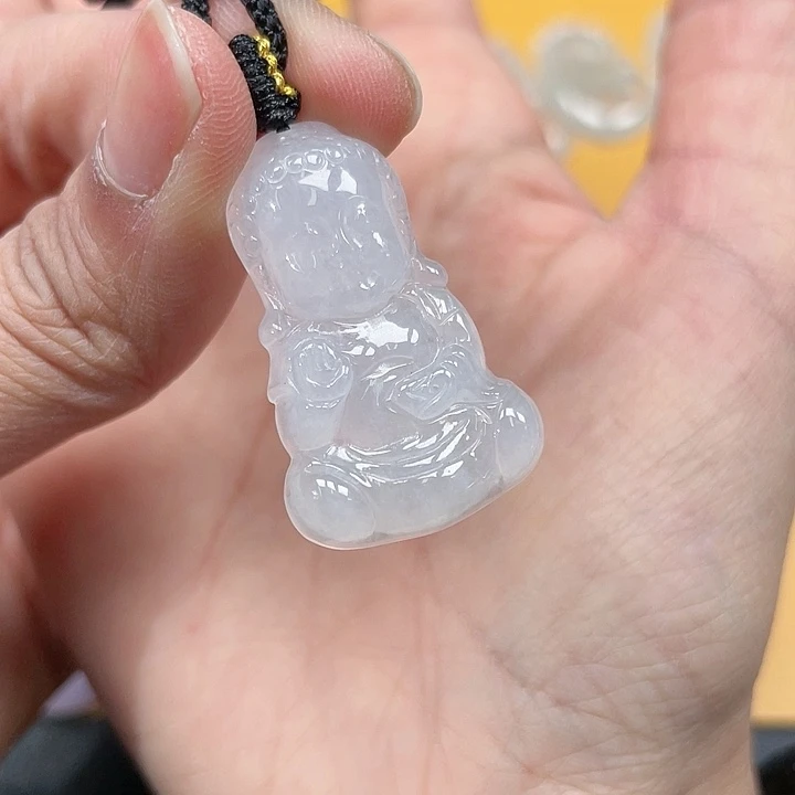 翡翠挂件未镶嵌宝宝佛