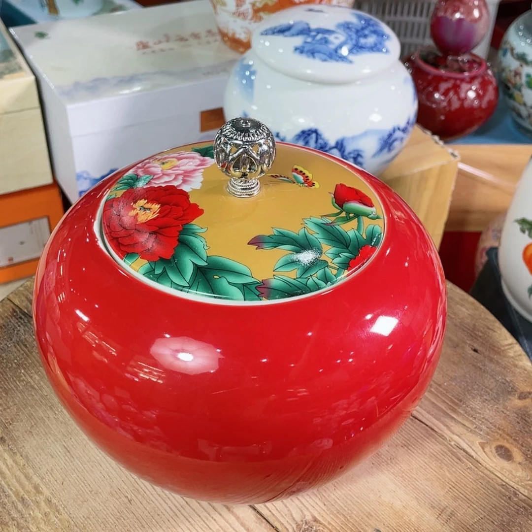 【闪购商品】罐陶瓷茶叶罐密封罐