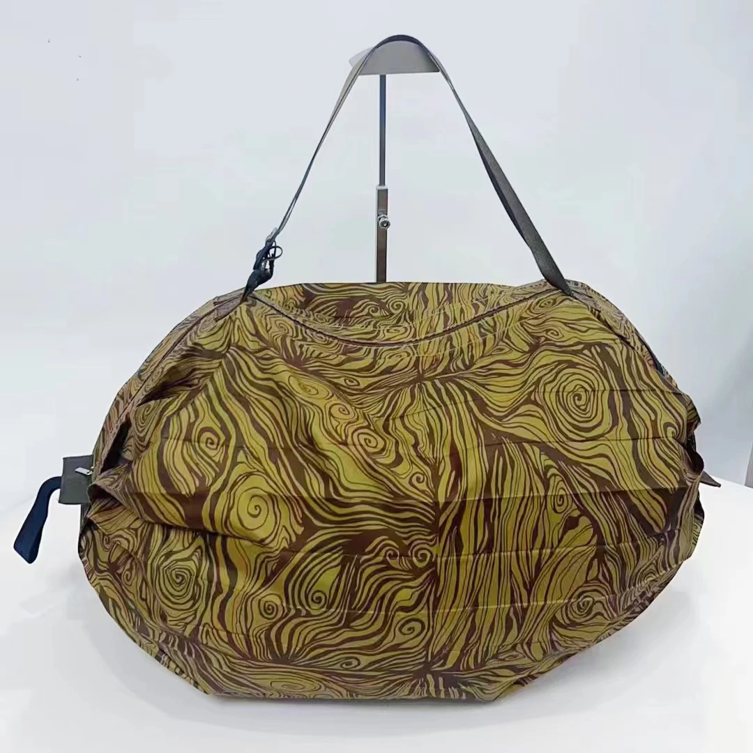 风琴布卷包包折叠收纳大容量购物袋买菜包轻便