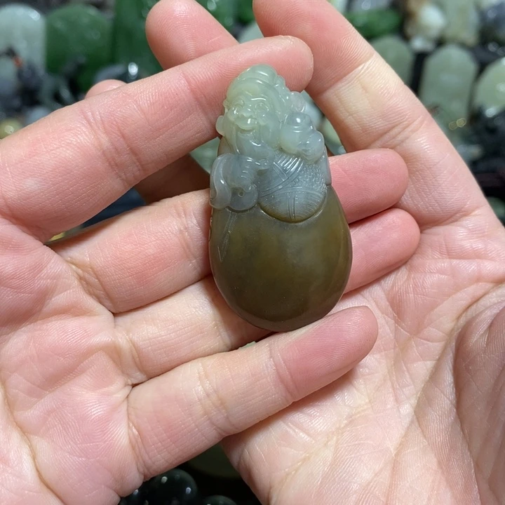 和田玉（糖玉）未镶嵌挂件