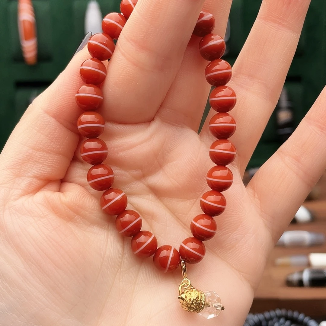 玛瑙/玉髓合金珠宝半成品