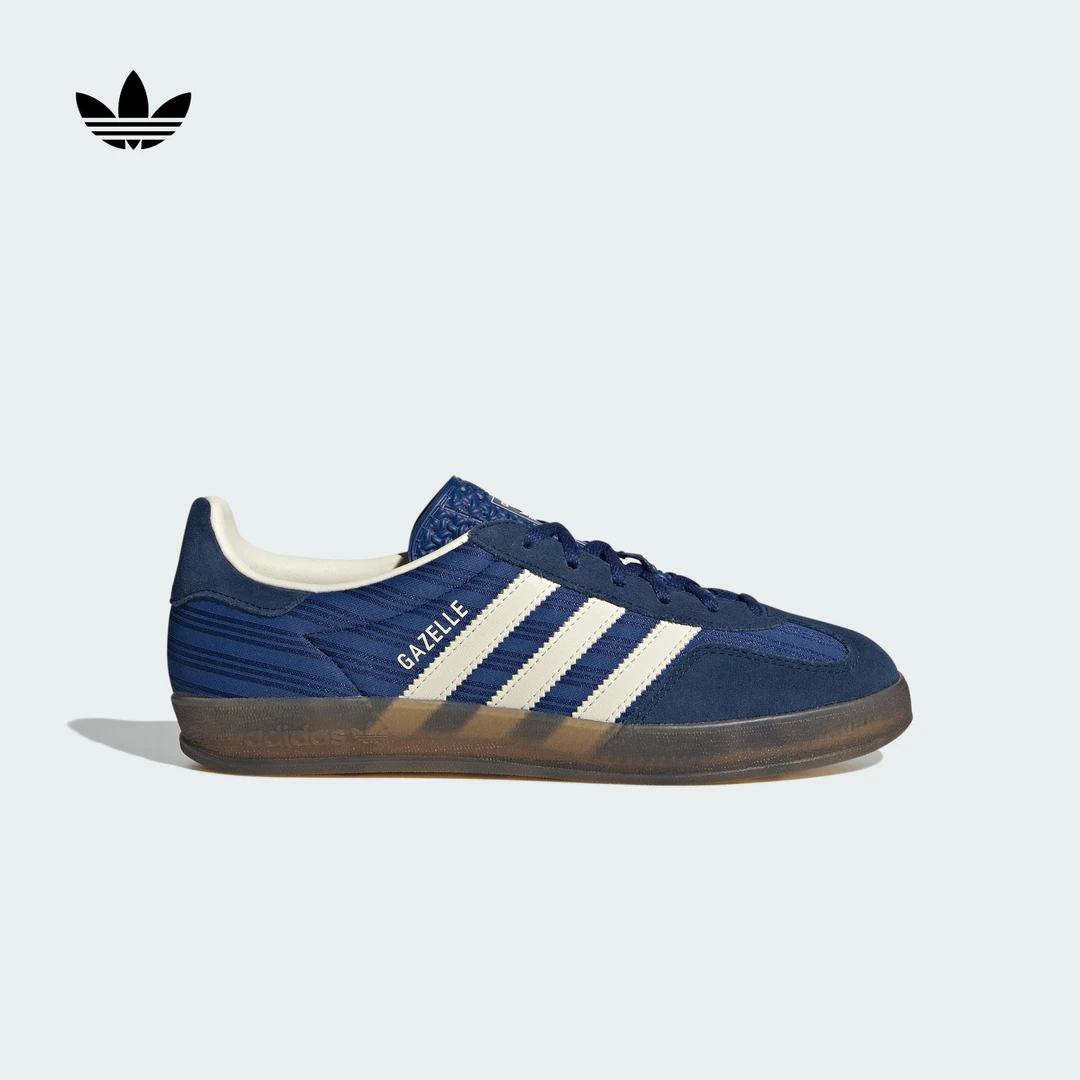 流光风 阿迪达斯三叶草「T头鞋」GAZELLE INDOOR板鞋德训鞋JS1410