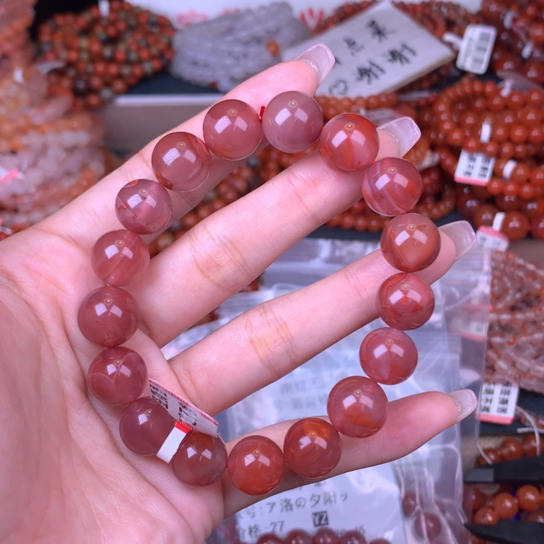 未镶嵌手链南红玛瑙卡12