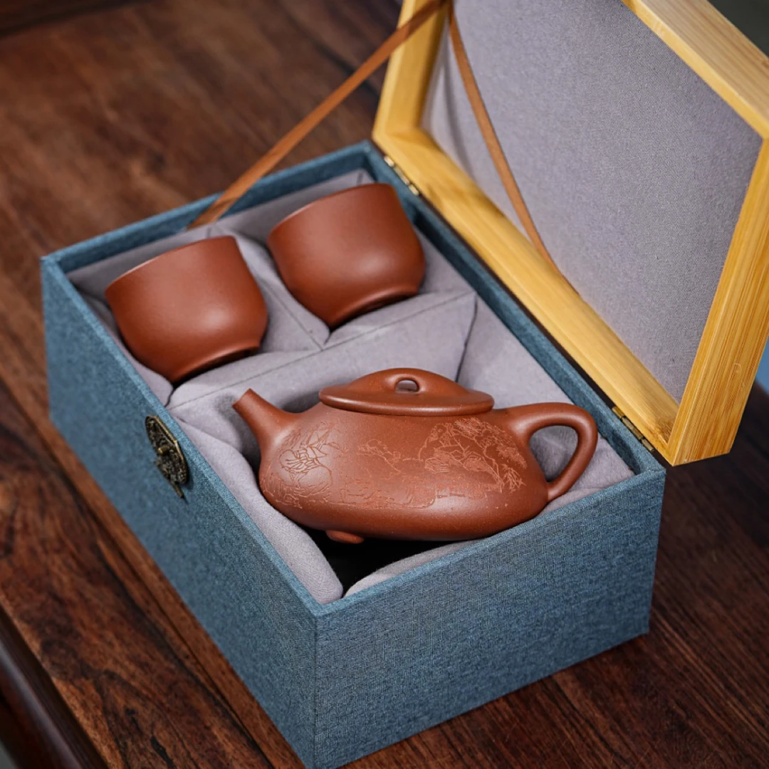 【壶名】石瓢【泥料】底槽清 410cc