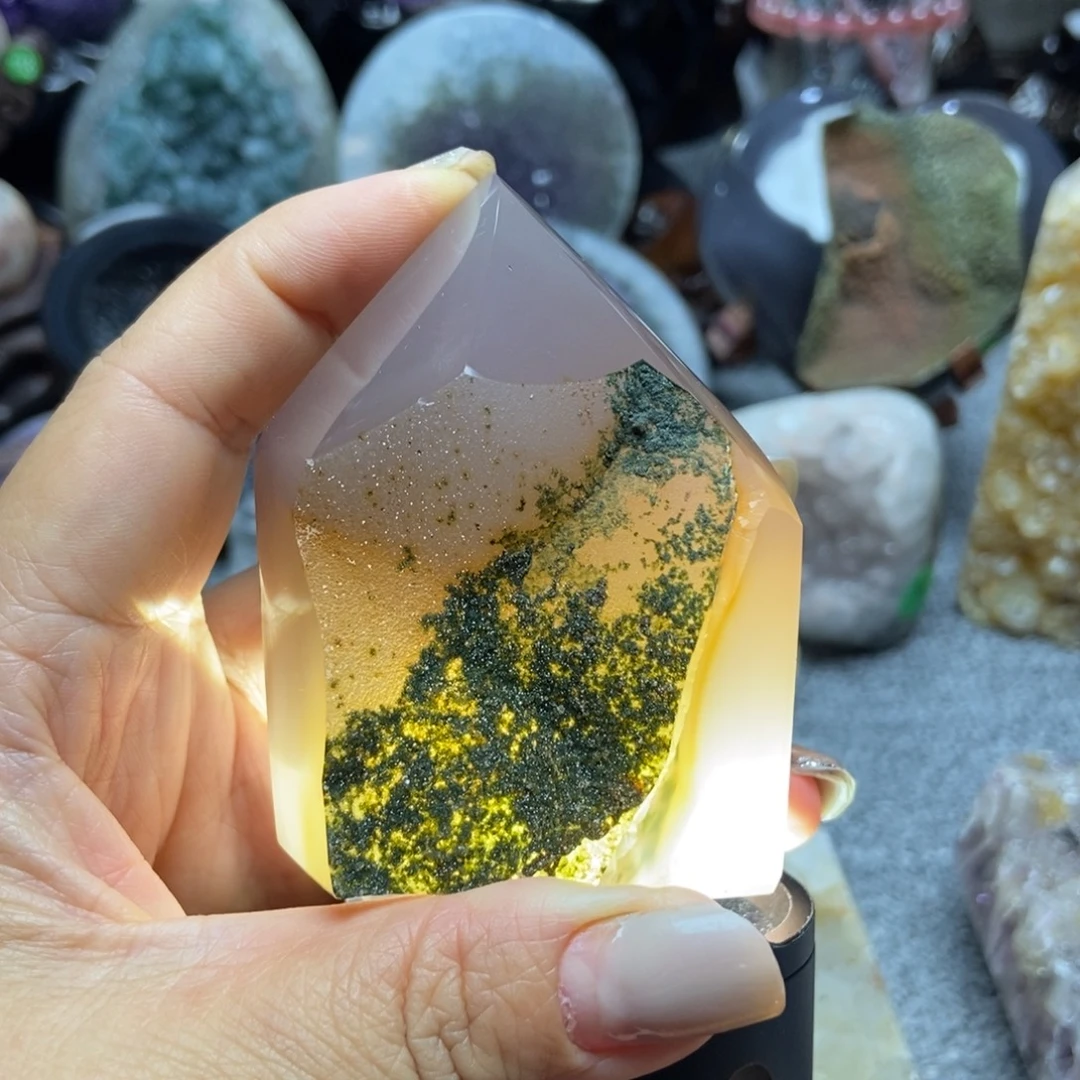 未镶嵌摆件紫晶水晶
