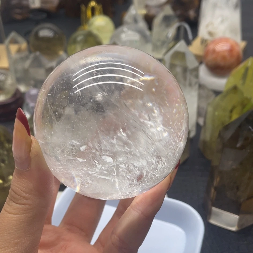 水晶26未镶嵌一*白水晶球