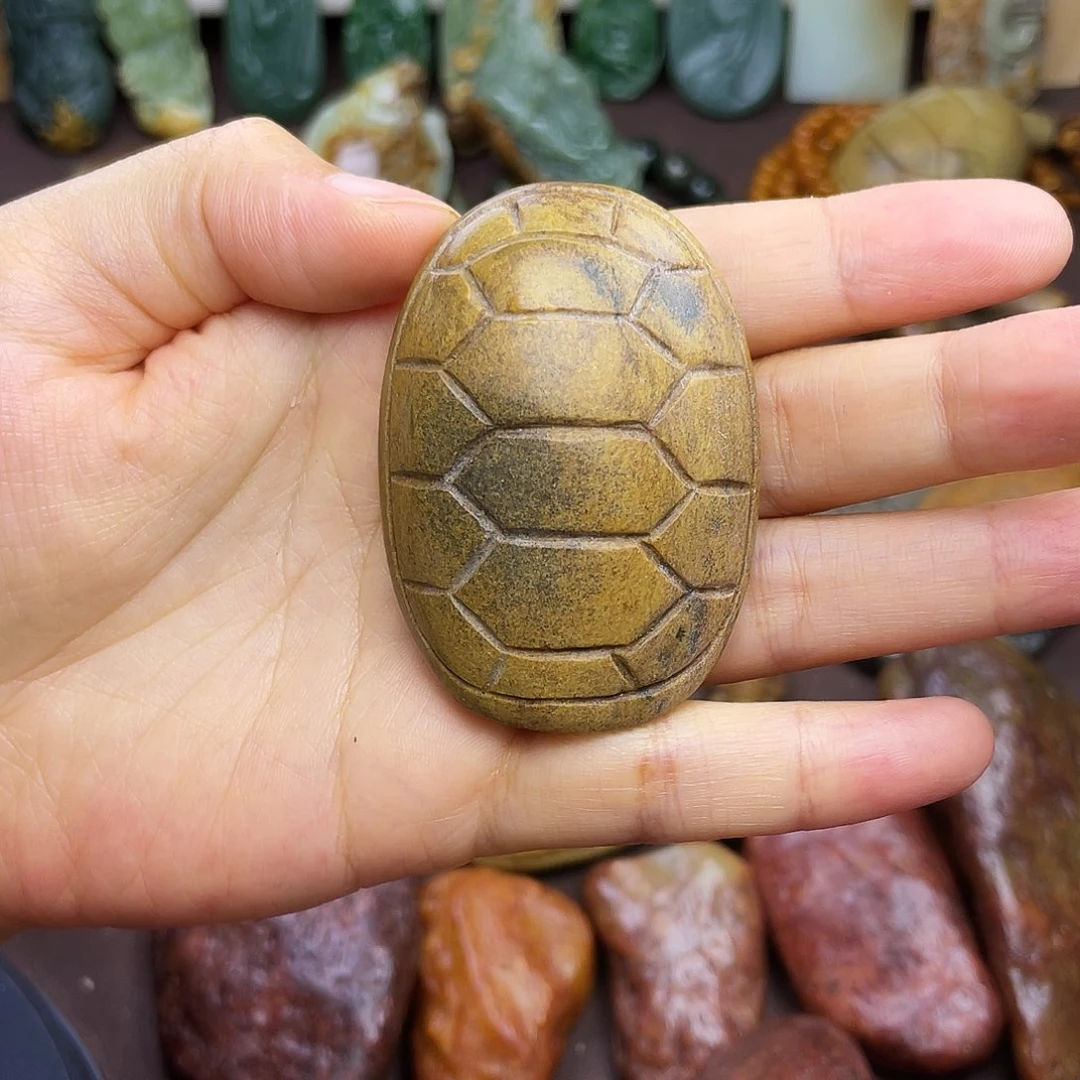 岫岩河磨玉（透闪石质玉）未镶嵌颈饰