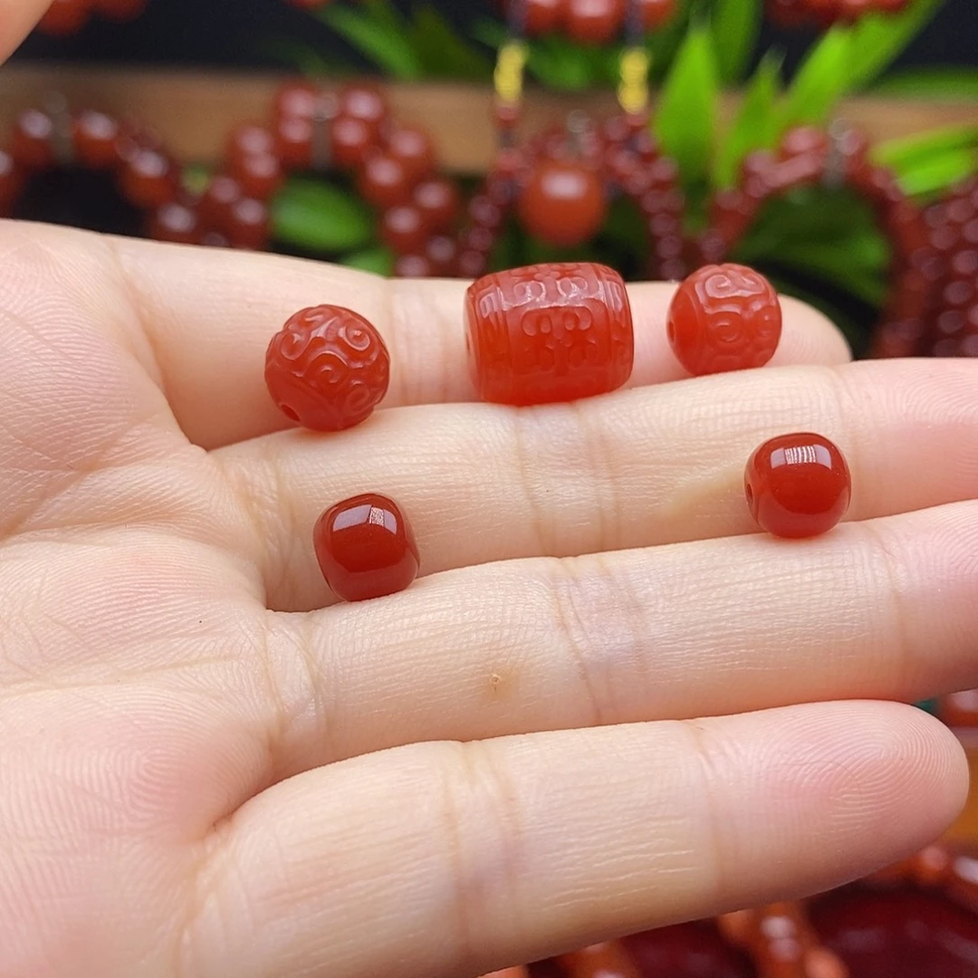闻***歌玛瑙/玉髓未镶嵌颈饰