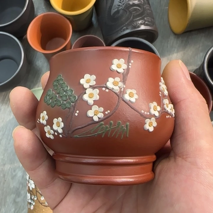 茶杯紫砂全手工制作工艺