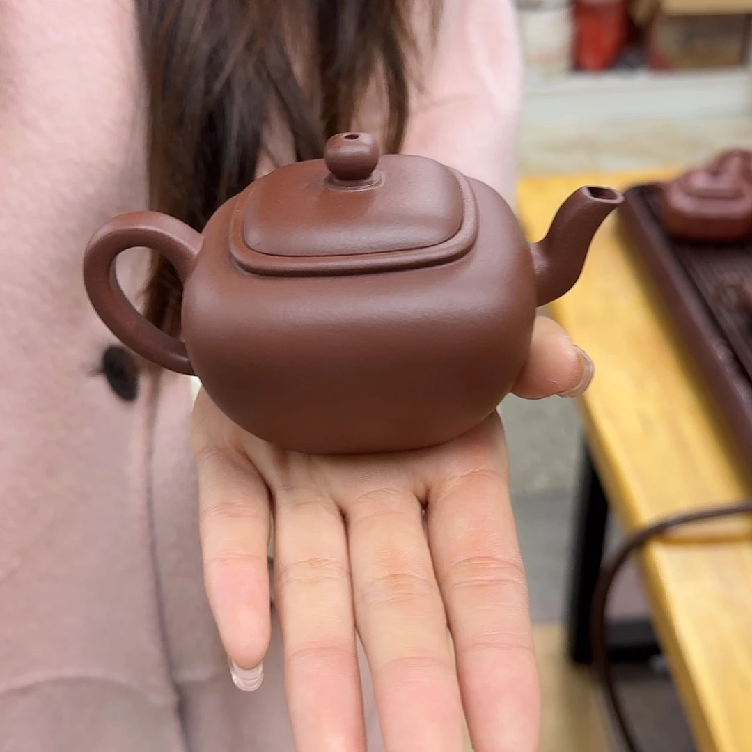 紫砂茶壶紫砂壶无垢壶200cc