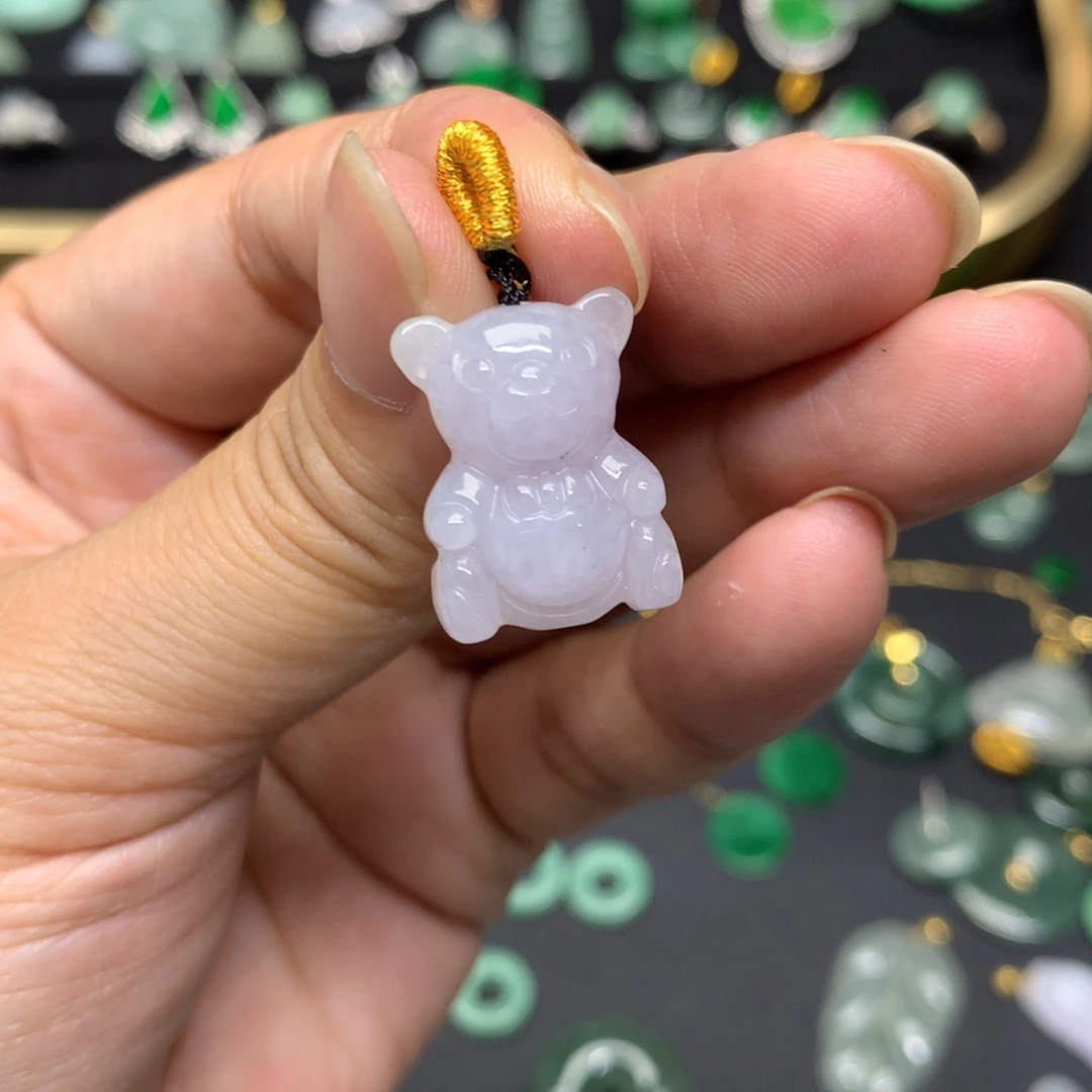 吊坠(不含链)未镶嵌翡翠有纹裂