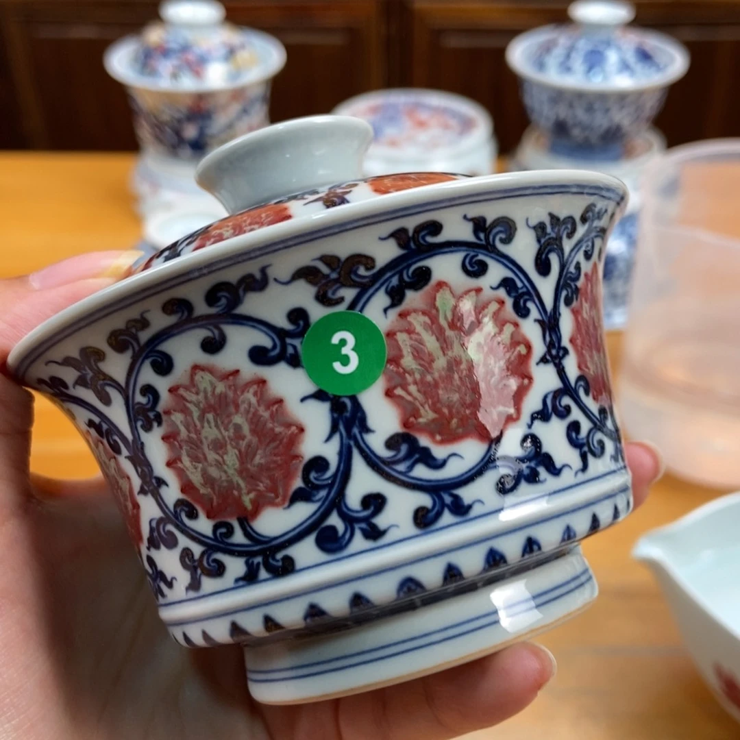 手绘现代茶具非古董滨