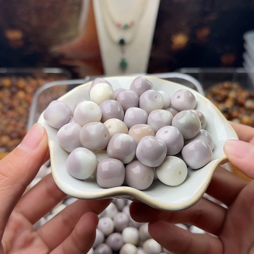 菩提根/象牙果吊坠20 颗麻薯 14 骨瓷干磨桶