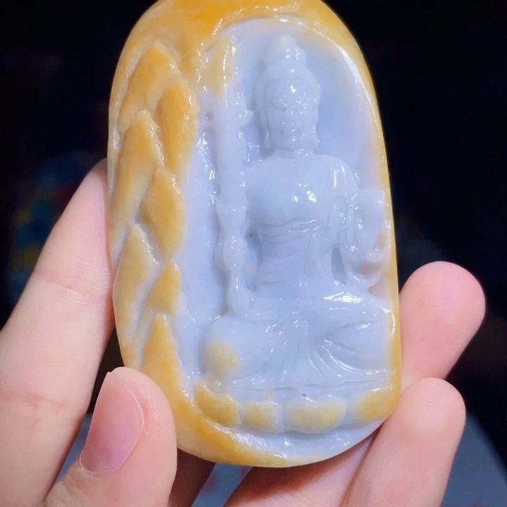 翡翠未镶嵌吊坠(不含链)A200