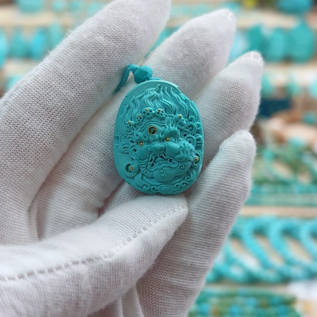 绿松石未镶嵌珠宝奇石