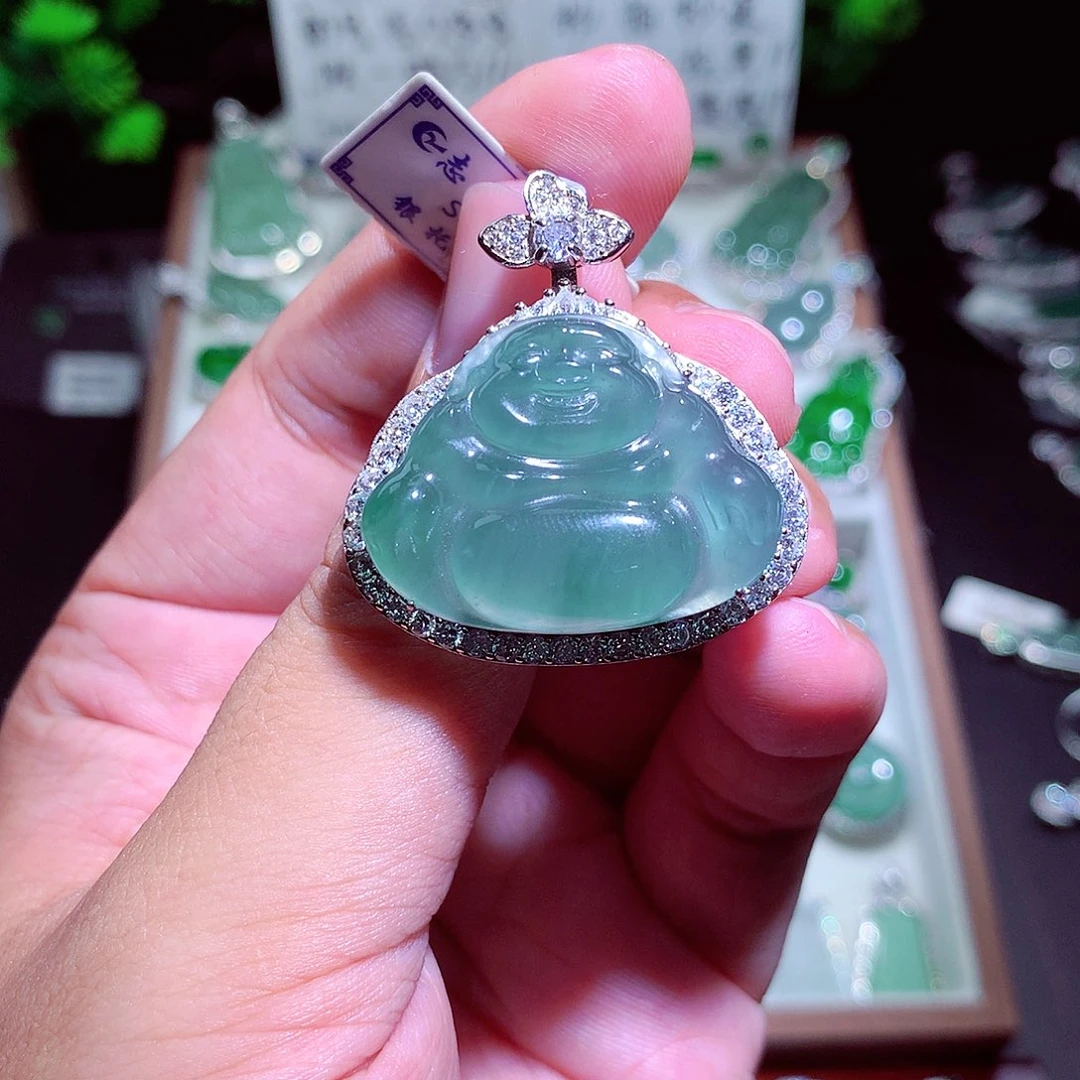 颈饰未镶嵌翡翠翡翠