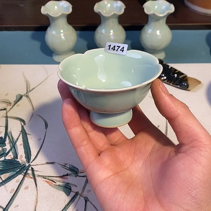汝瓷1474瑕疵介意勿拍