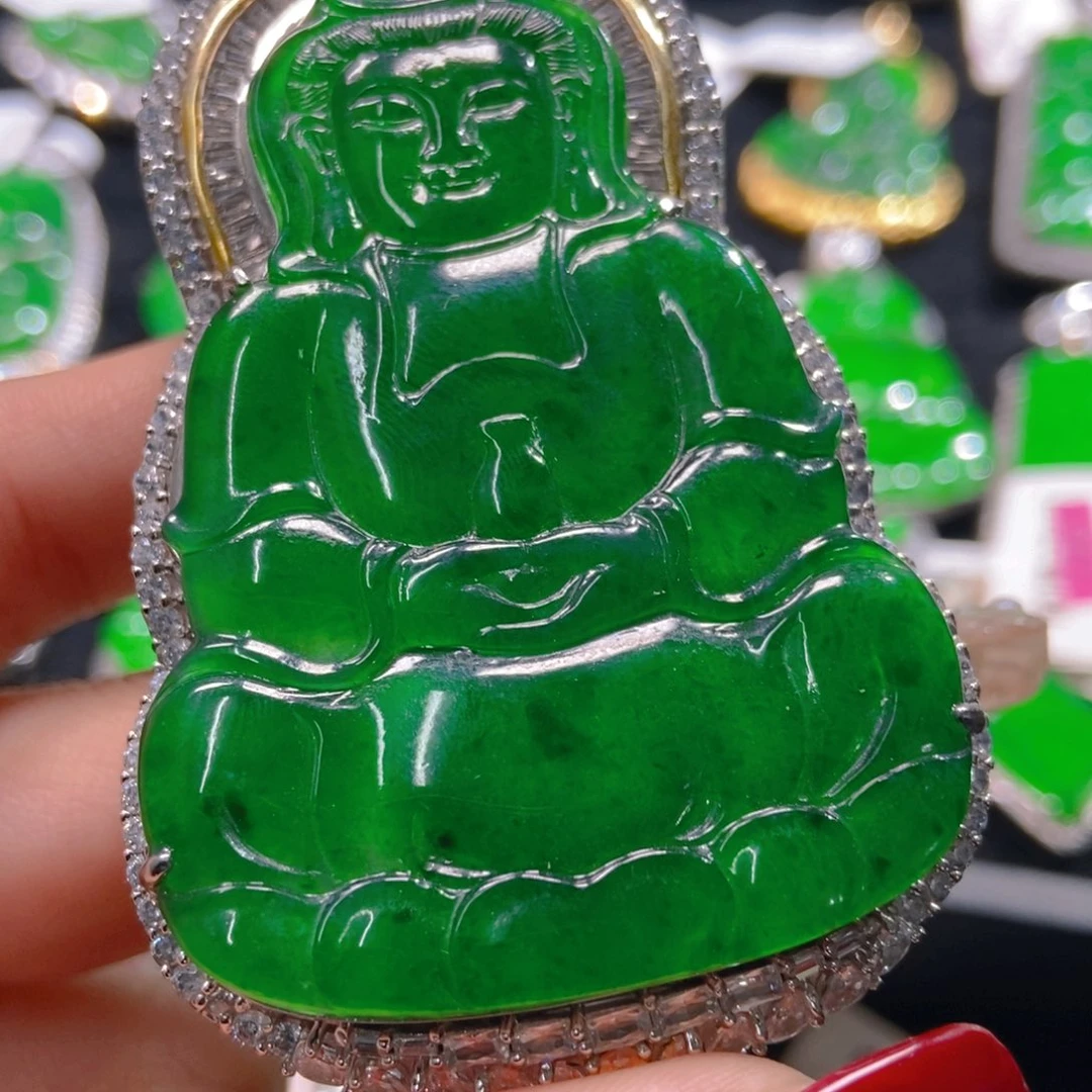 翡翠吊坠(不含链)未镶嵌