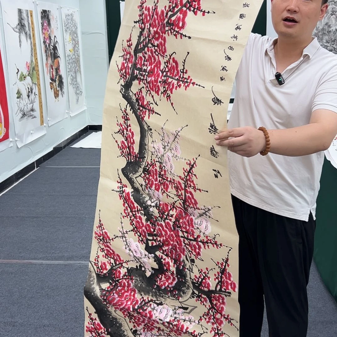 国画国画作品宣纸纯手绘