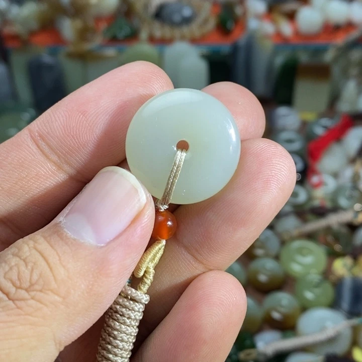 和田玉未镶嵌吊坠(不含链)