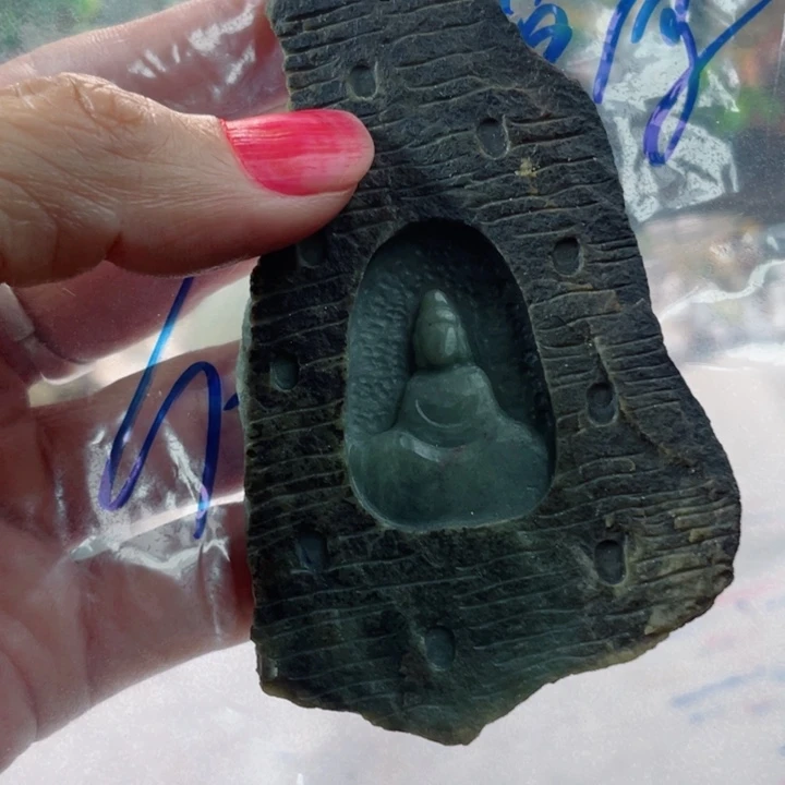 定制翡翠未镶嵌草*毛货