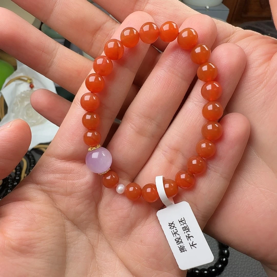 手链未镶嵌南红玛瑙