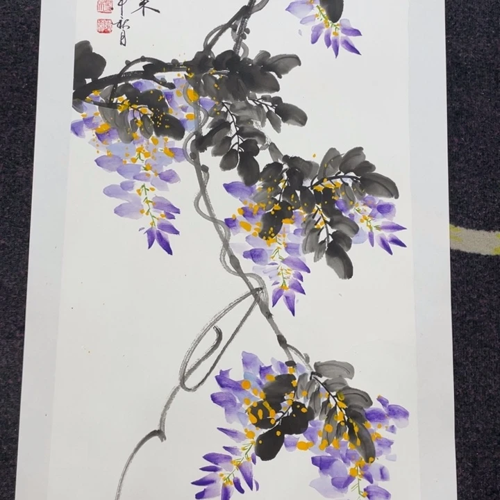 国画四尺四开作品