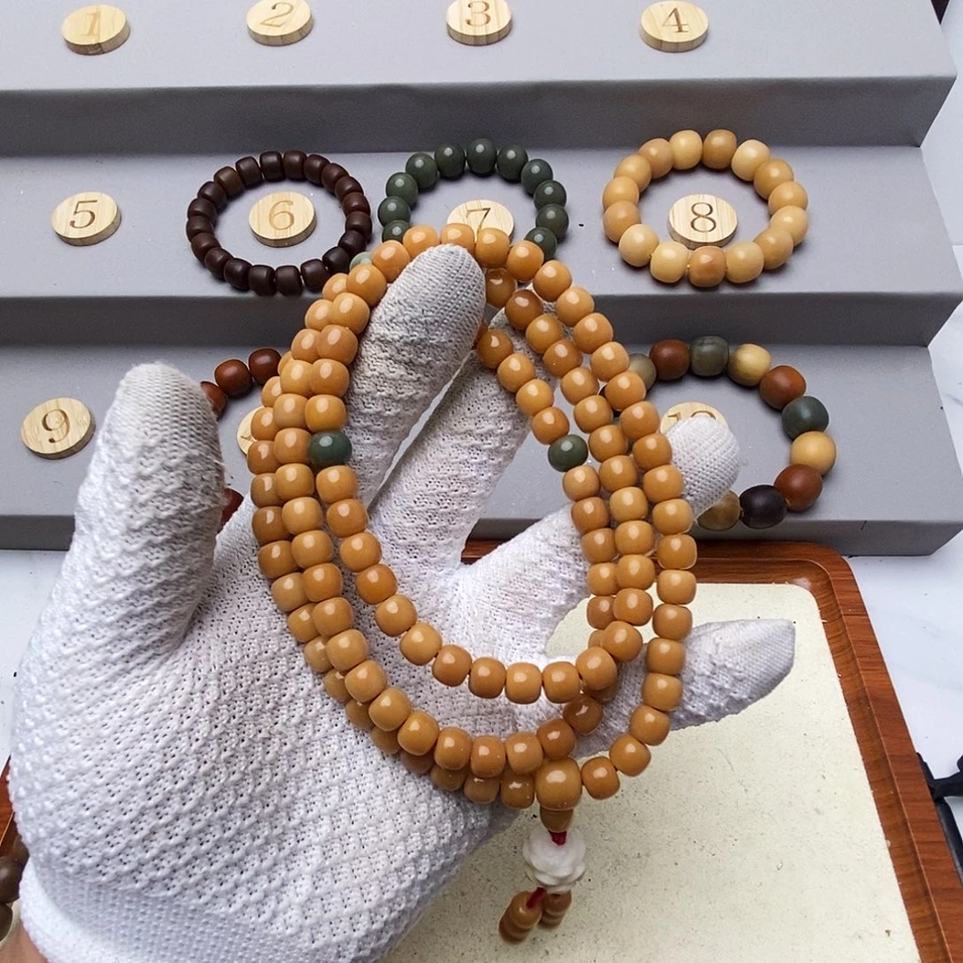 木***七菩提根/象牙果手串