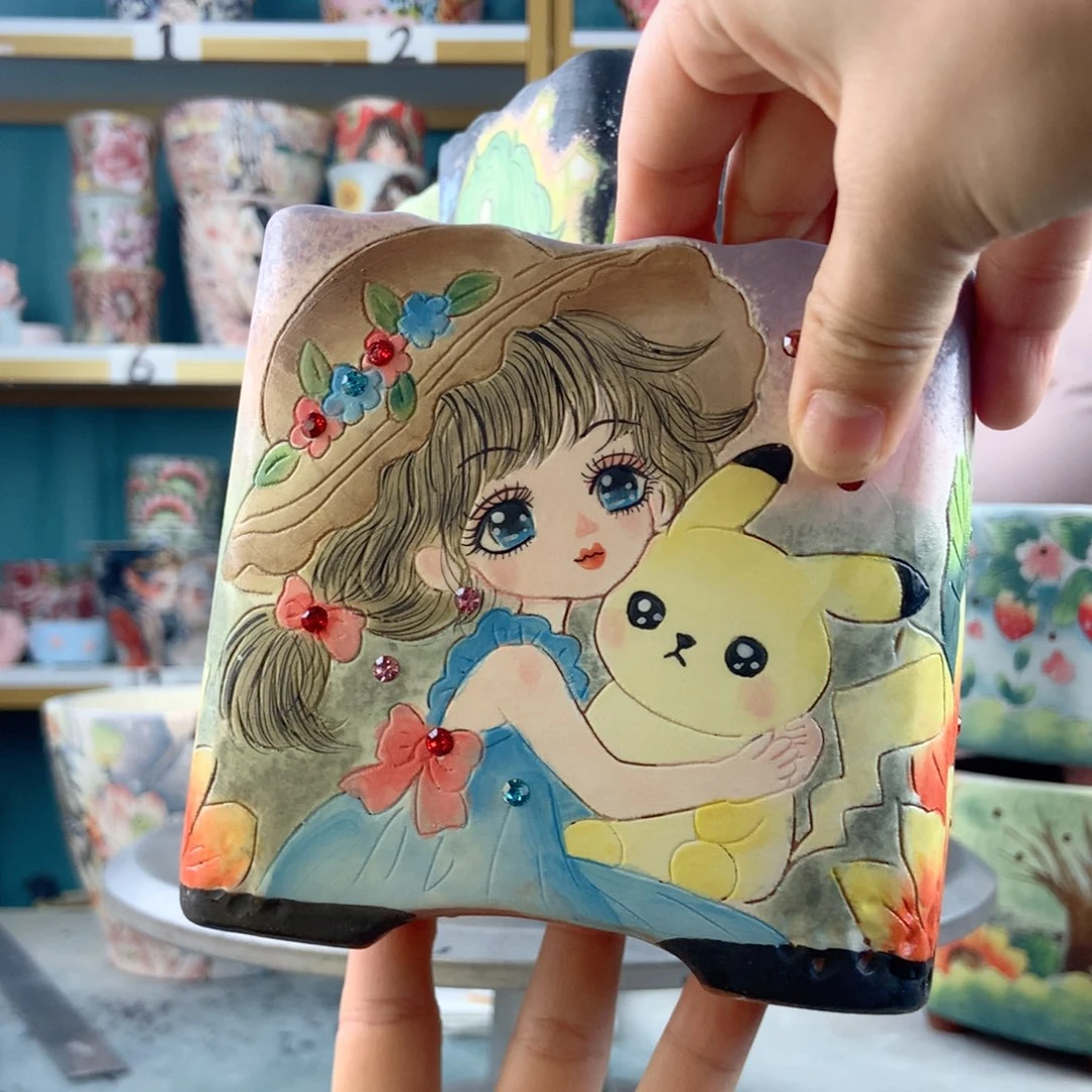 静***景德镇手工瑕疵206