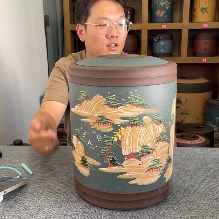 紫砂茶叶罐茶叶罐