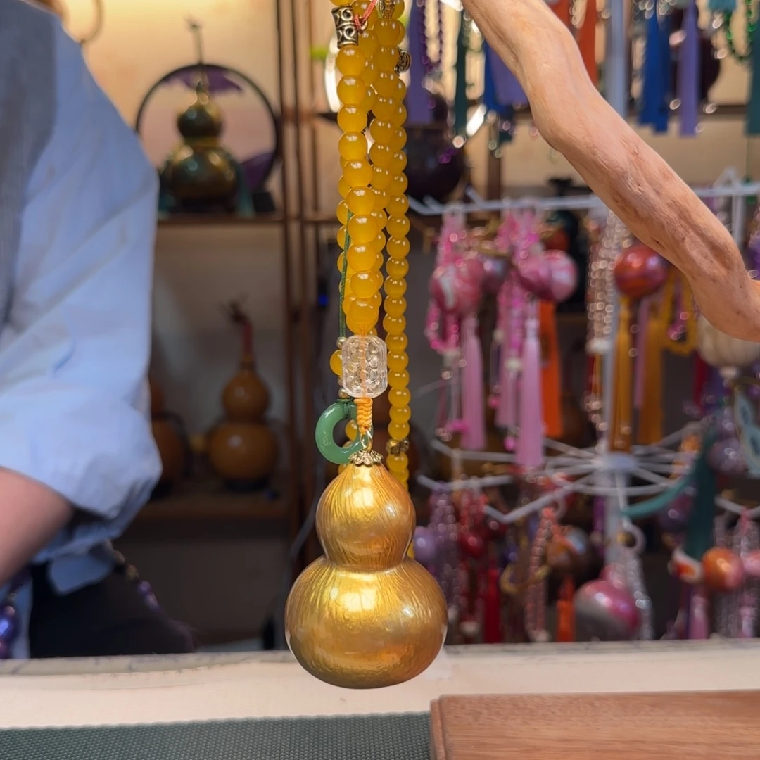 木质类83 天然葫芦手作挂件