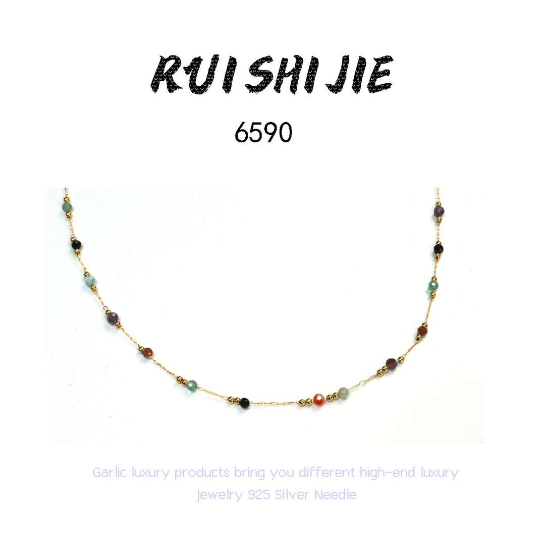 铜合金项链 设计师款项链~6590（38+5cm）