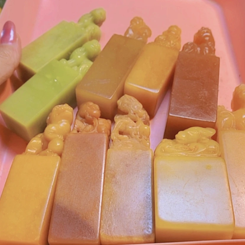 【闪购商品】昌化石印石片*居寿山石印章