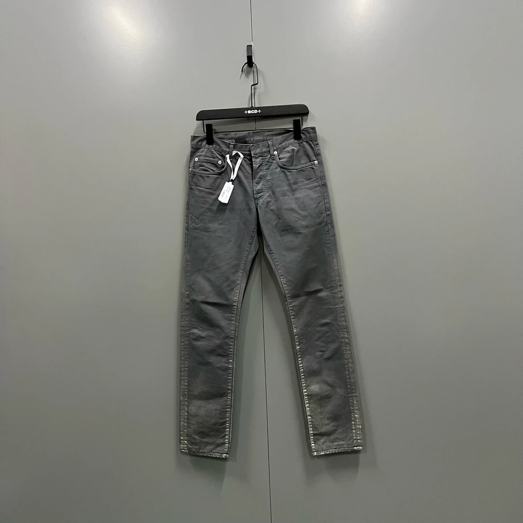Dior 迪奥 水泥灰牛仔裤 28码/95新/8800/bc007827