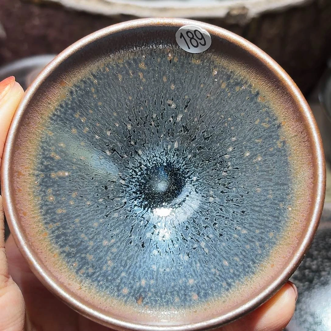 茶盏义兴龙窑建盏189微瑕