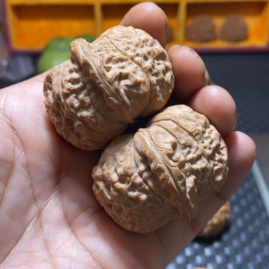 吊坠文玩核桃43尺，南瓜墩