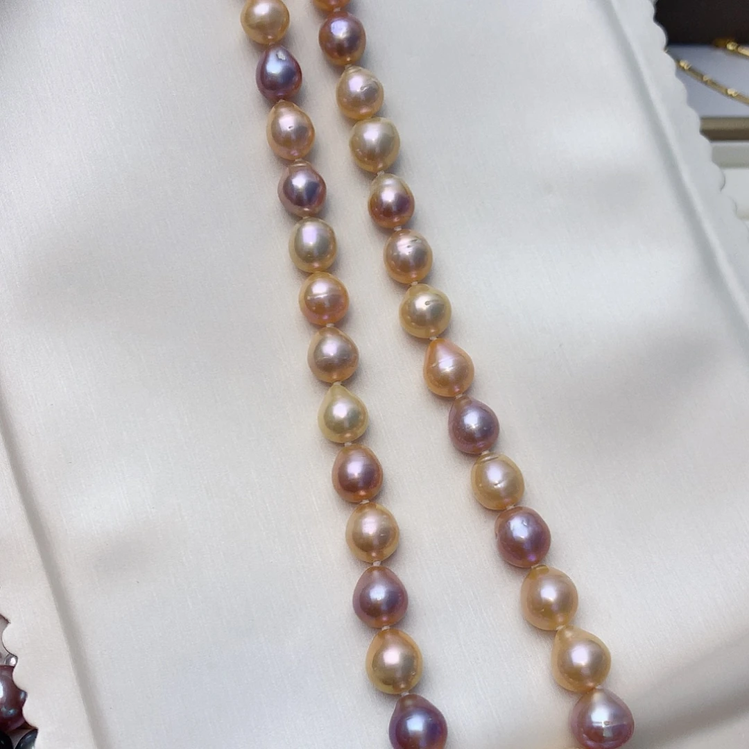 淡水珍珠未镶嵌颈饰W79