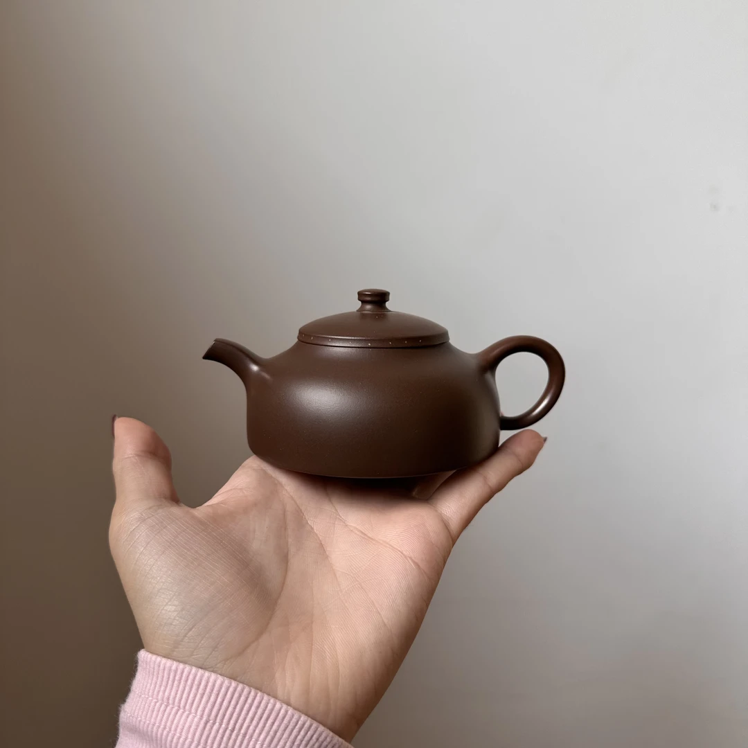 全手工精品 承瑞壶· 薄胎壶 原矿优质紫泥容量 155cc