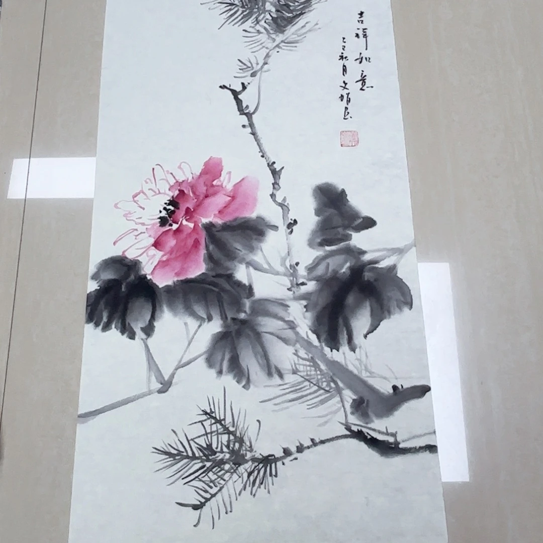国画国画作品多次