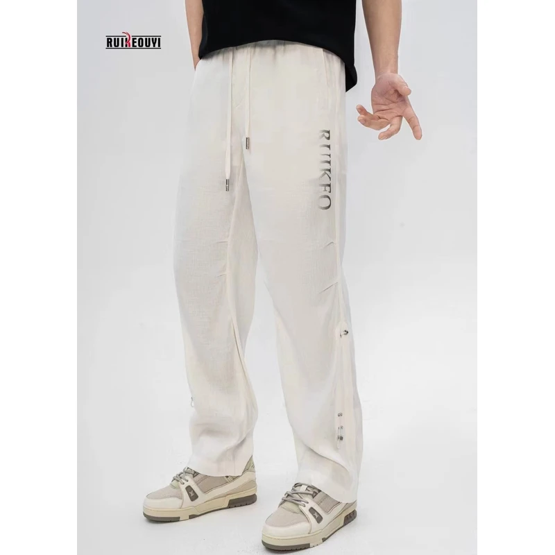 【JDKJ】欧货RK潮品时尚轻奢高端男士休闲百搭直筒裤K115