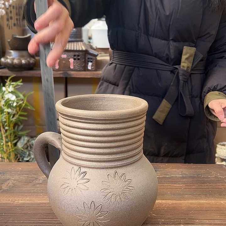 紫砂花盆瑕疵407777777777777