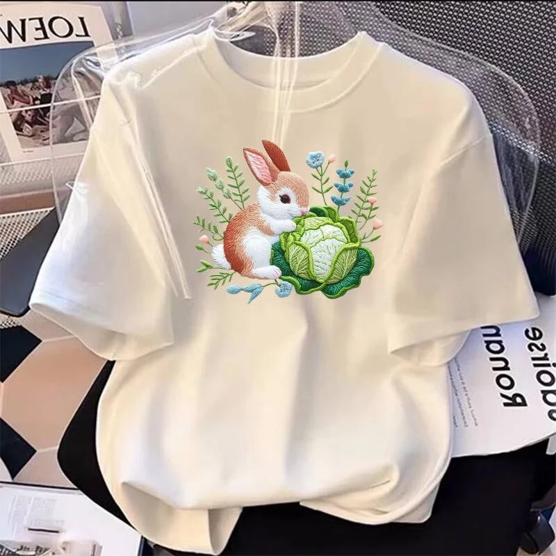 【宠粉福利】W上新女款时尚休闲百搭夏季潮流春夏t恤圆领显瘦短袖