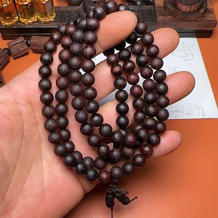 降真香其他降真香0.8*108圆珠手串