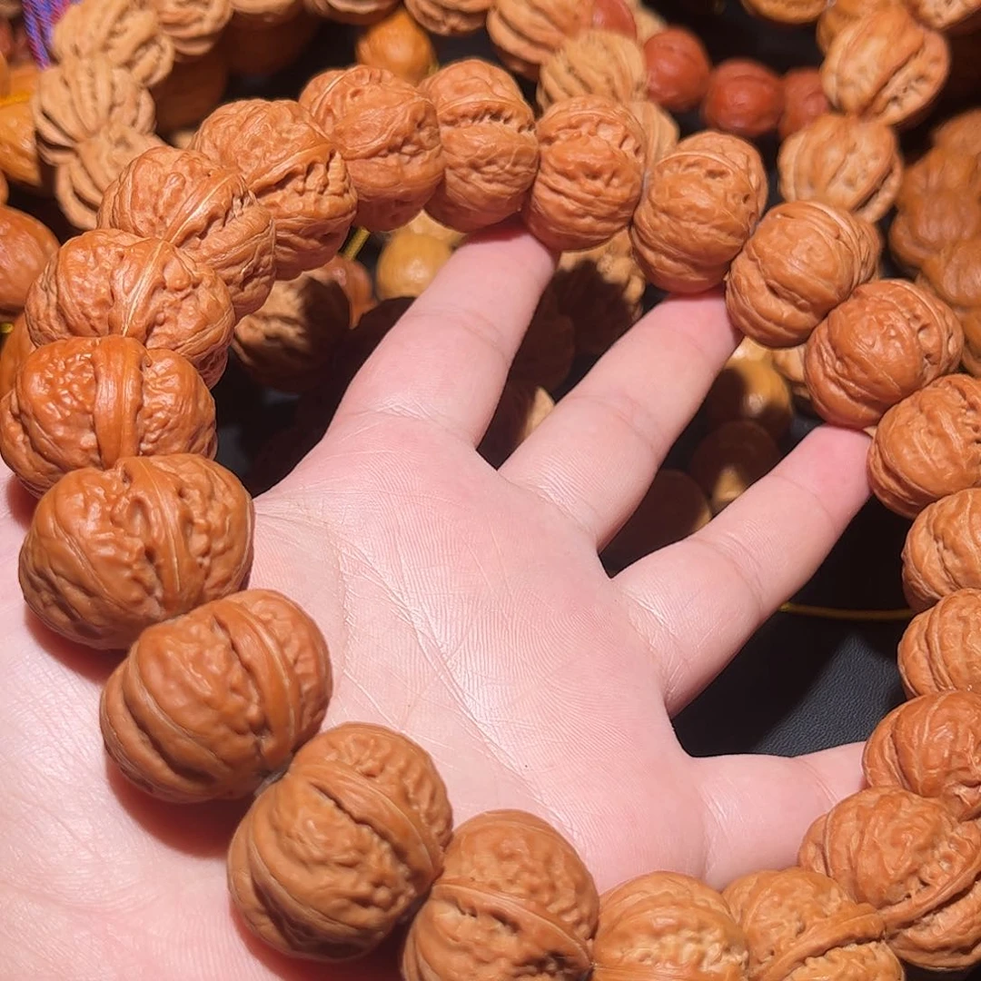 手串文玩核桃东*红磨盘