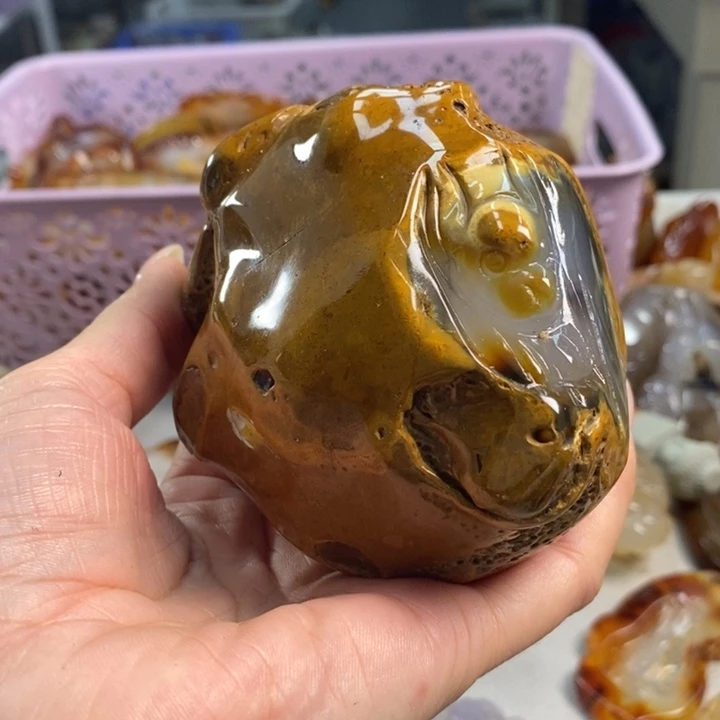 玛瑙/玉髓吊坠(不含链)未镶嵌