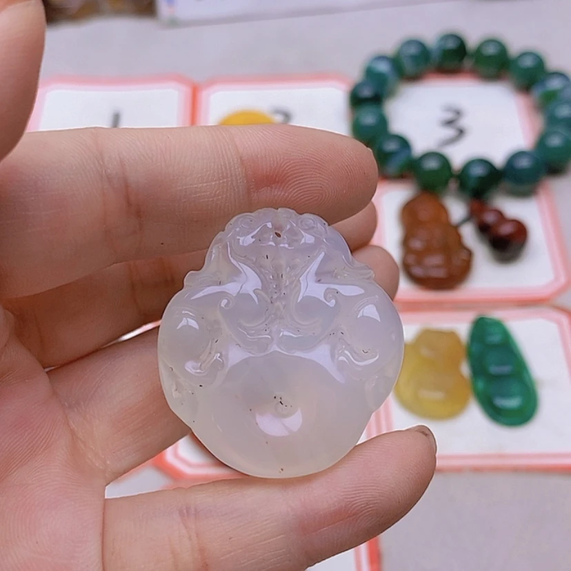 【闪购商品】玛瑙/玉髓未镶嵌珠宝半成品日**落