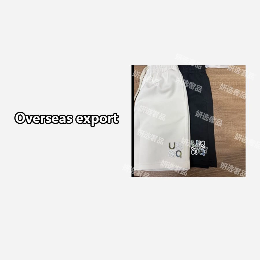 妍选欧洲站新品高级定制轻奢时尚短裤欧洲短裤-B020