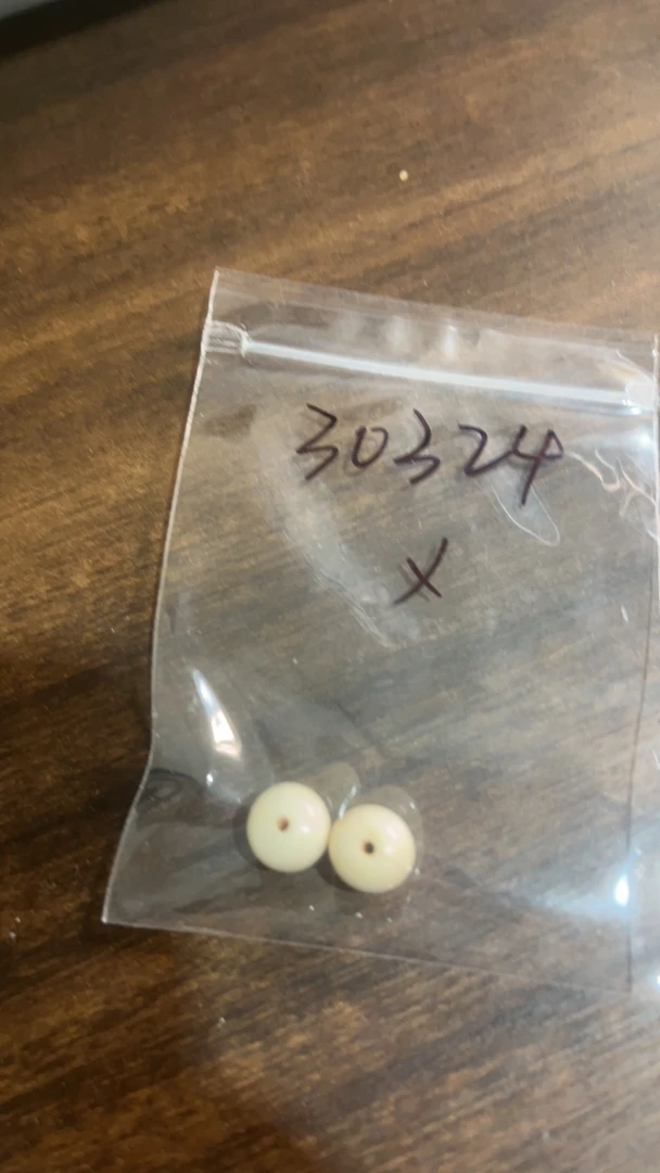 30324猛犸牙瑕疵对珠配饰